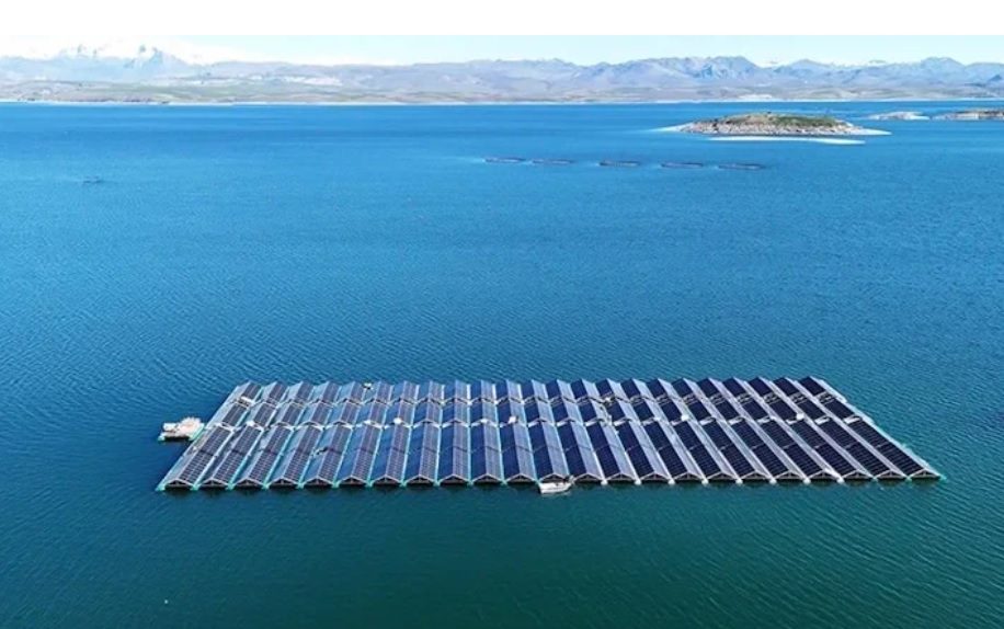 Turkey’s first floating solar power