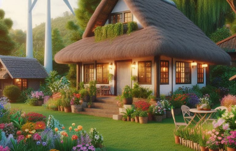 vawt wind turbine in the city