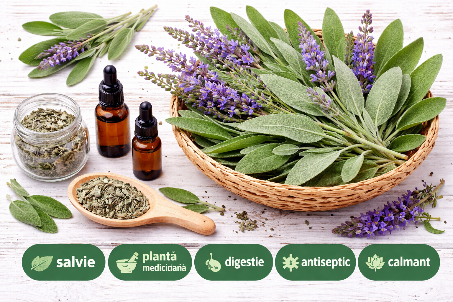 Salvie - Salvia officinalis