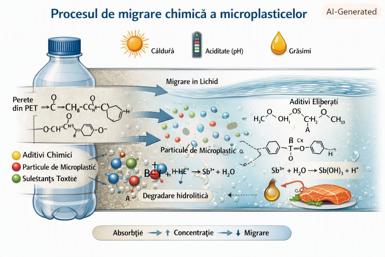 Microplasticele ingerate de om